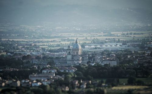 Aerial view of a city