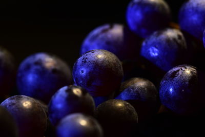 Full frame shot of blueberries