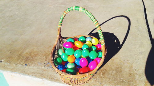 Close-up of colorful balls