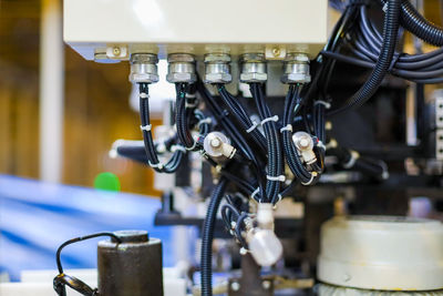 Close-up of machinery