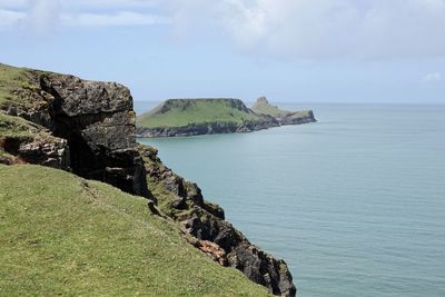 Three cliffs bay 
