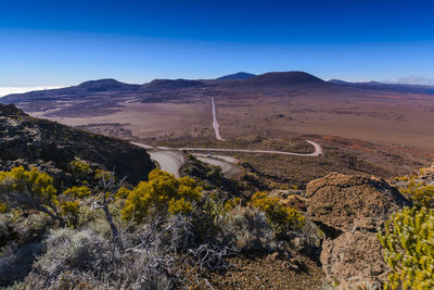 Plaine des sables, piton de la fournaise at reunion island