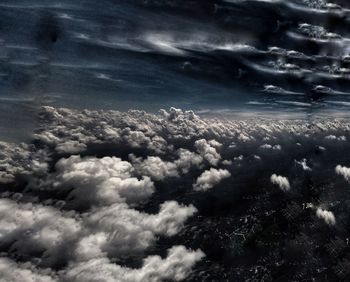 Scenic view of cloudscape against sky