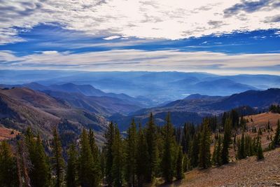 Lake martha hiking sunset peak, great western trail brighton rocky mountains, wasatch front, utah.