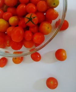 Close-up of tomatoes in bowl