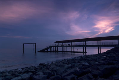 Bridge sunset	