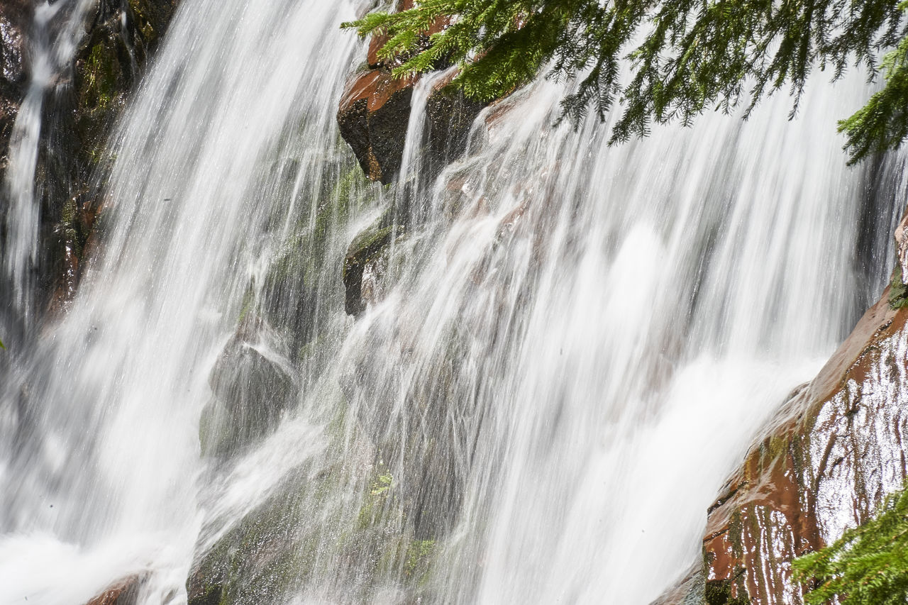 PANORAMIC VIEW OF WATERFALL