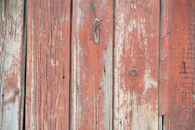 Full frame shot of old wooden door