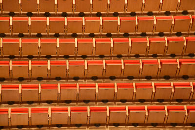 Full frame shot of shopping carts