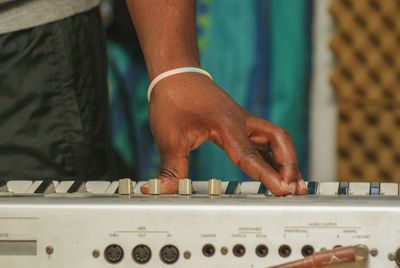 Close-up of human hand