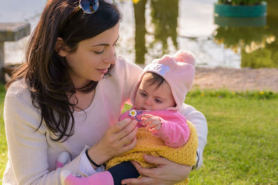 Mother and daughter