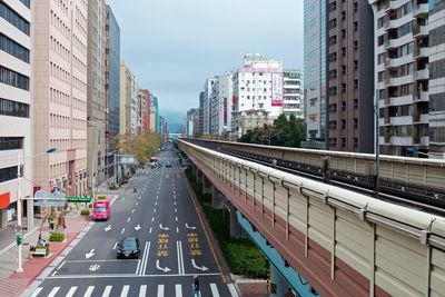 View of buildings in city