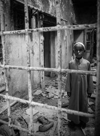 Close-up of rusty metal