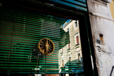 Close-up of window