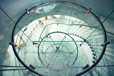 Low angle view of ceiling