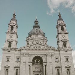 Low angle view of a church