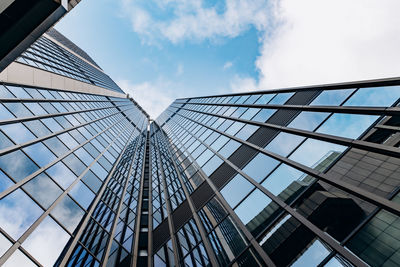 Low angle view of building against sky