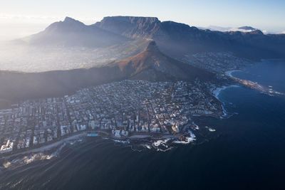 Aerial view of cityscape