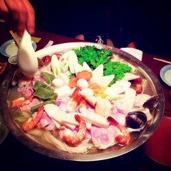 Close-up of food in bowl