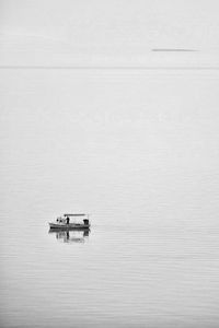 Boat in sea