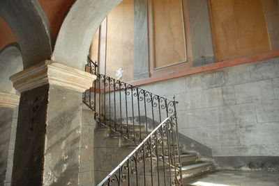 Low angle view of staircase