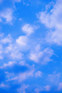 Low angle view of cloudy sky