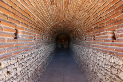 Corridor of building