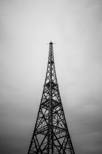 The wodden antenna tower od the radio station from the middle od the 1930s. transmission tower 