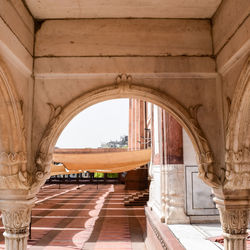 Interior of historic building jama masjid in delhi 6