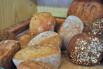 Close-up of cookies