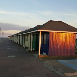 Built structure against cloudy sky