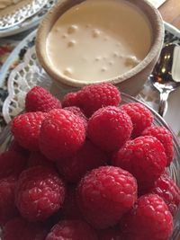 Close-up of strawberries