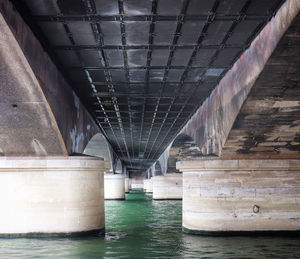 Interior of bridge