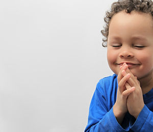 Portrait of a boy smiling