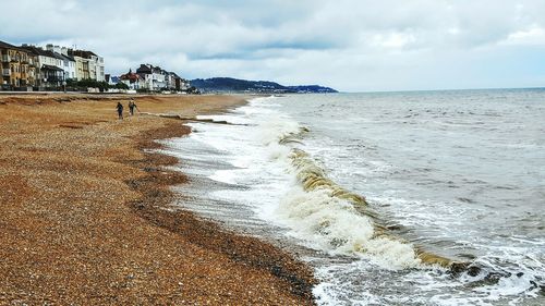 Scenic view of beach
