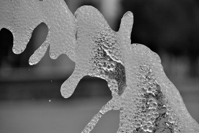 Close-up of painting on wall