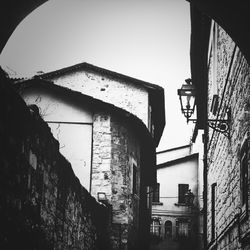 Low angle view of old building