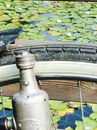 Close-up of fountain