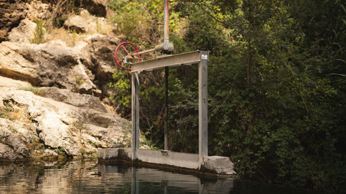 Bridge over river