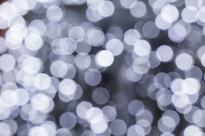 Full frame shot of defocused lights