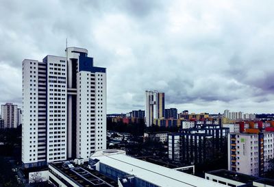 Cityscape against sky