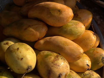 Close-up of fruits for sale in market