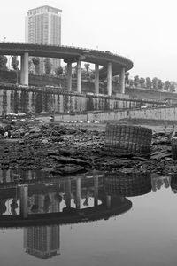 River with buildings in background