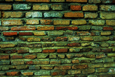 Full frame shot of brick wall