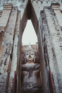 Statue of historic building