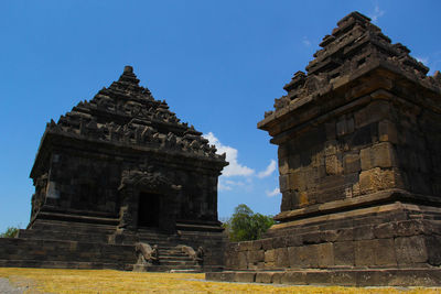 Low angle view of a temple