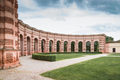 Te palace, palazzo te, historical and monumental building in mantua