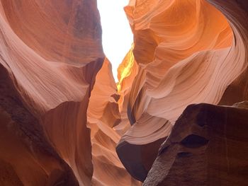 Rock formations at canyon