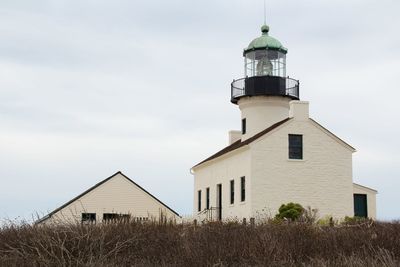 Lighthouse against sky