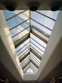 Low angle view of ceiling